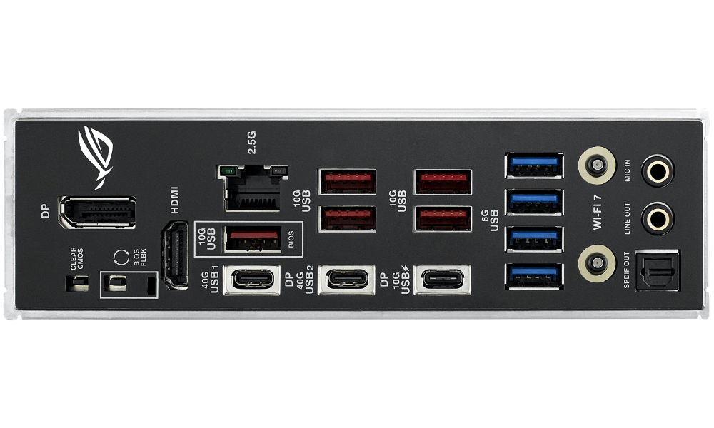 ASUS ROG STRIX X870-F GAMING WIFI / X870 / AM5 / 4x DDR5 / HDMI / M.2 / USB4 / WIFI / ATX